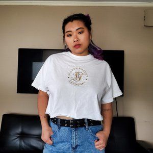 Vintage Golden Nugget crop top